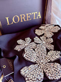 Iris Crystal Two-Piece Set