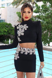 Iris Crystal Two-Piece Set