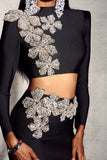 Iris Crystal Two-Piece Set