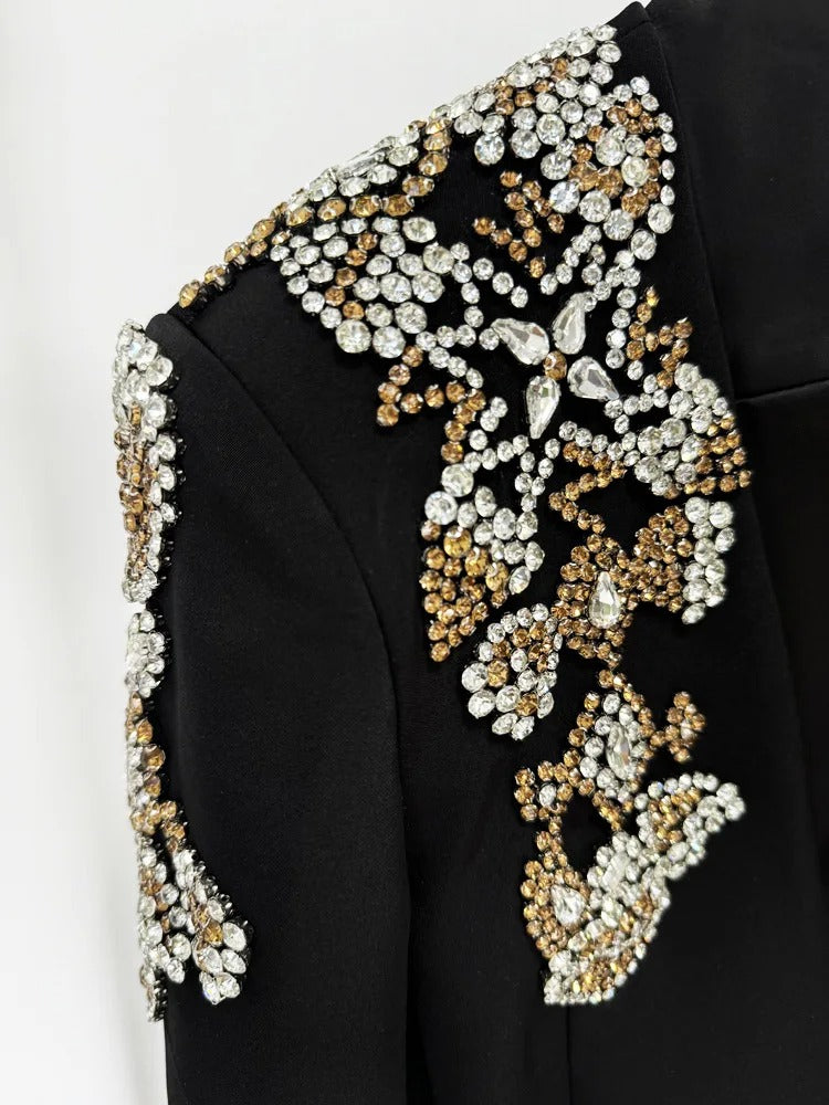 Milly: Crystal Blazer with Flared Pants  (2 Piece Set)