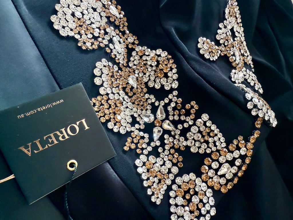 Milly: Crystal Blazer with Flared Pants  (2 Piece Set)