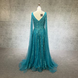 Chances Are Gown (Emerald Green/Turquoise)