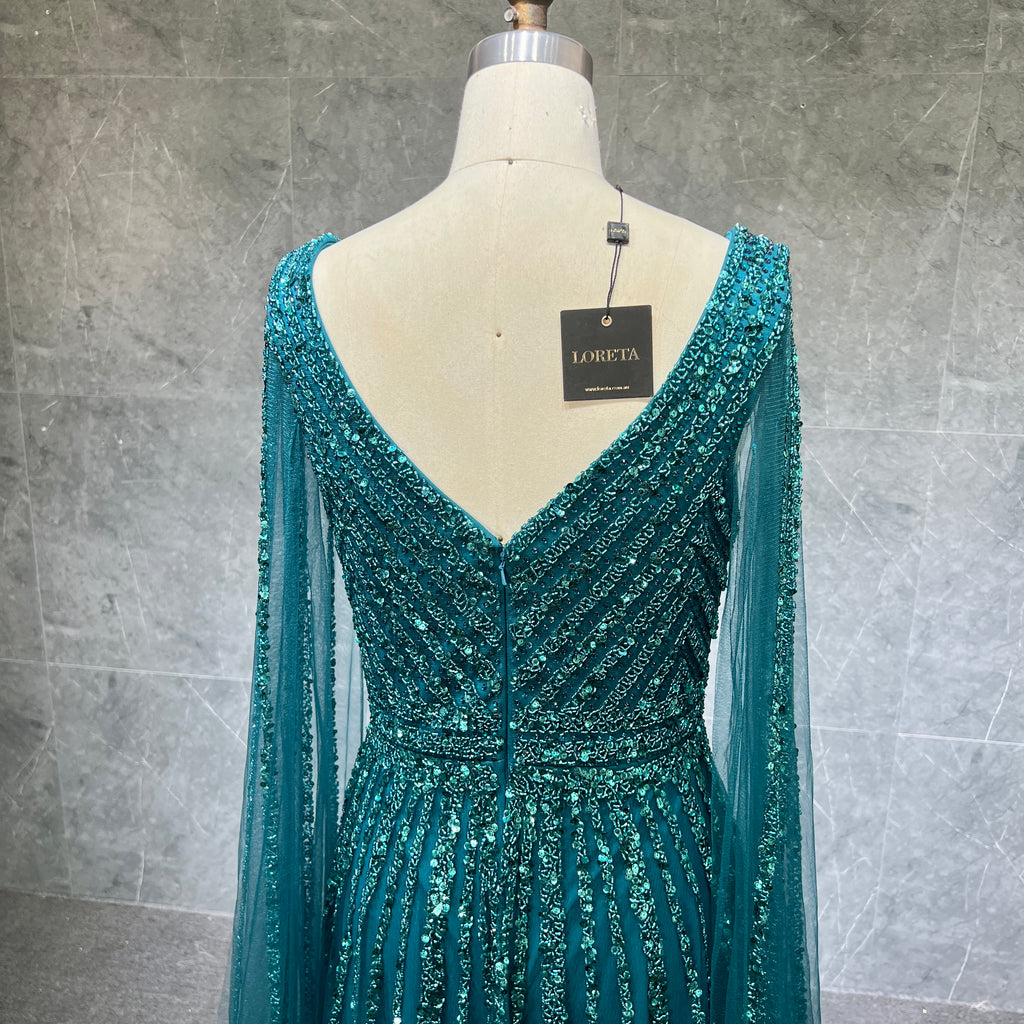 Chances Are Gown (Emerald Green/Turquoise)