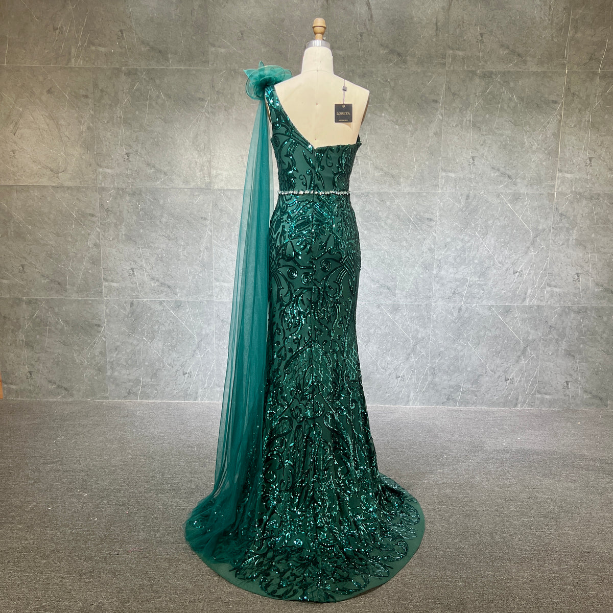 Miranda Green Evening Gown LORETA