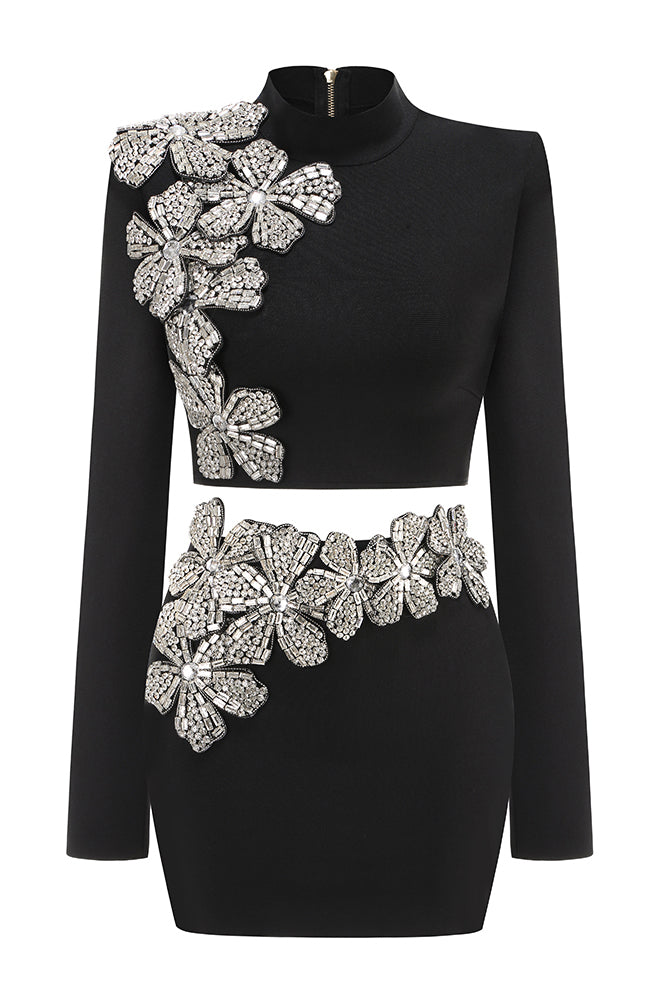 Iris Crystal Two-Piece Set