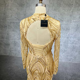 Gold Swan Gown