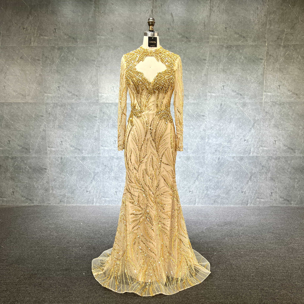 Gold Swan Gown