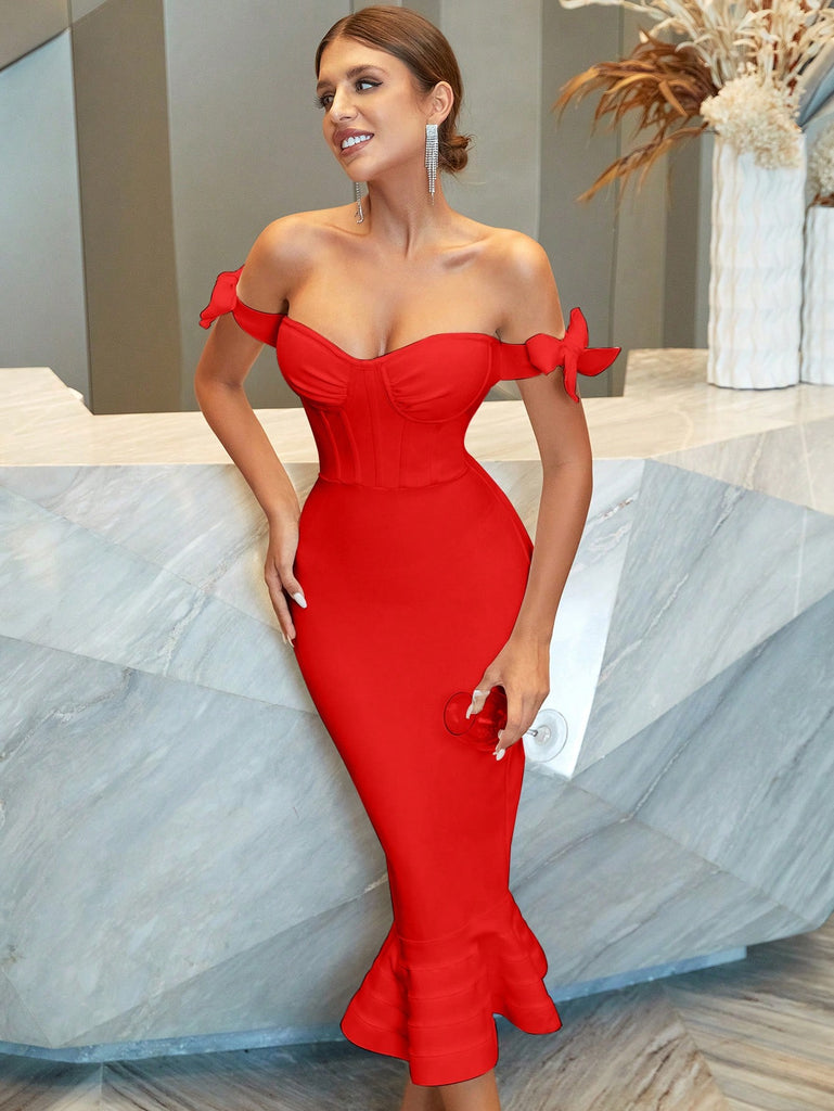 Sharley Dress (Red)