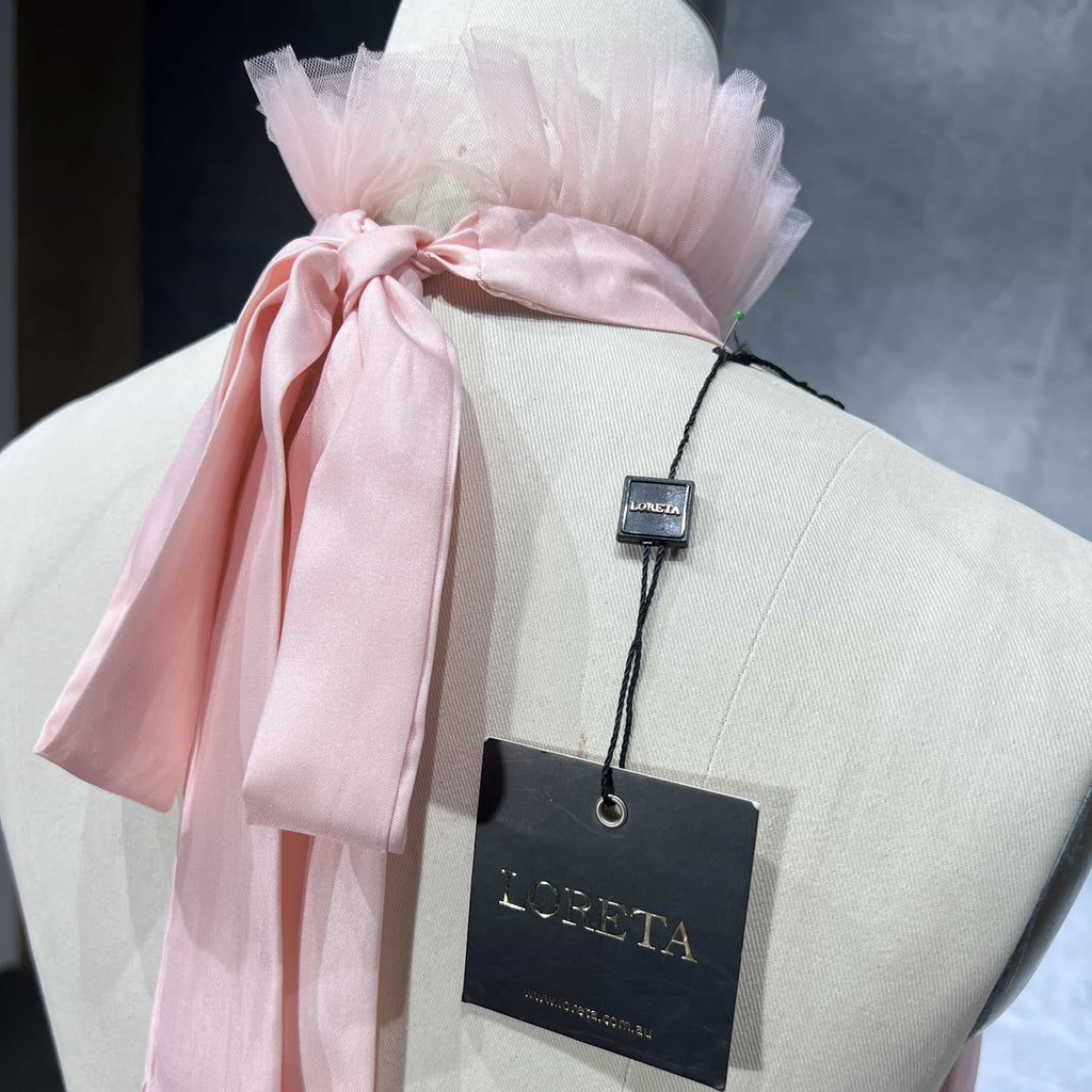 Soft Petal Tulle Dress (Blush)