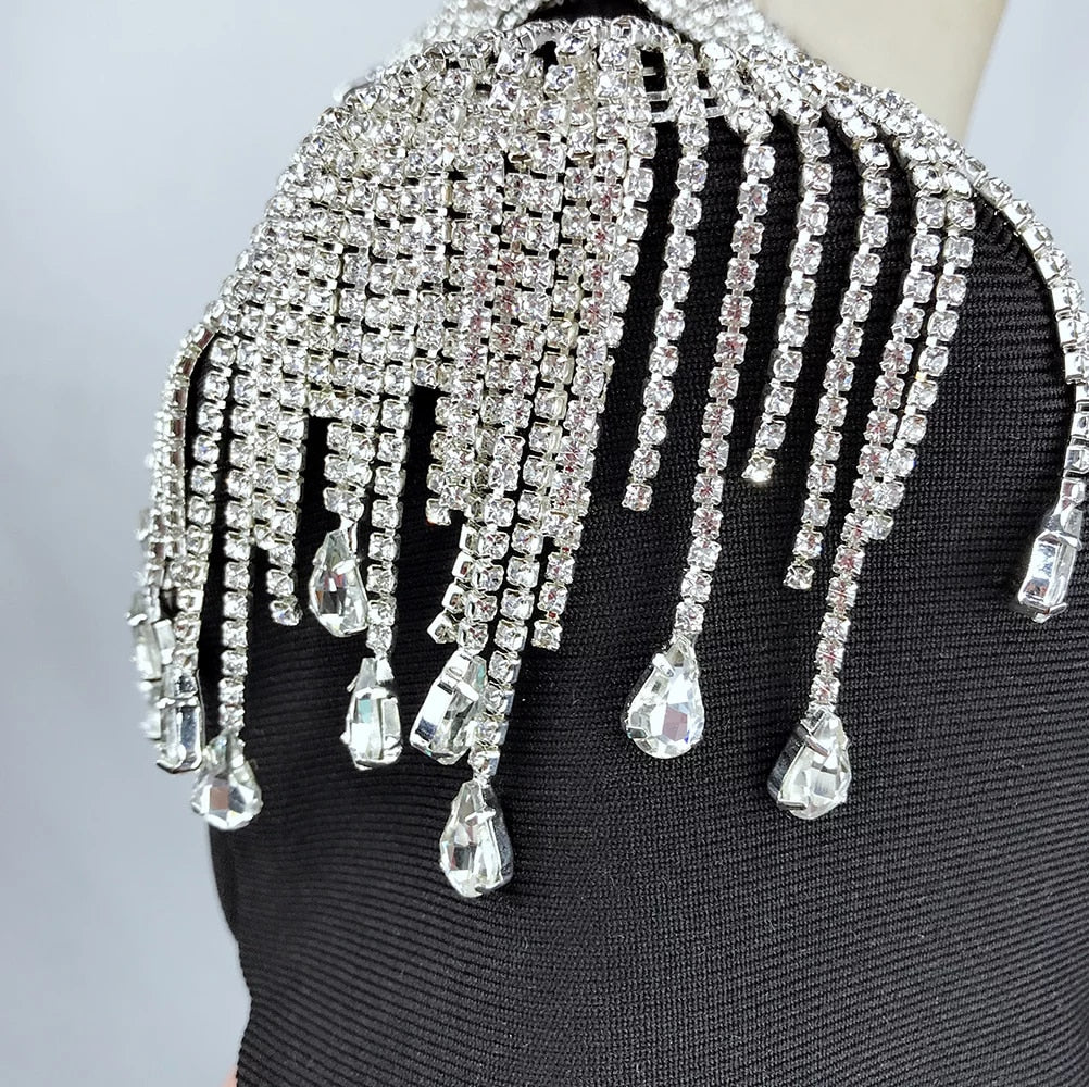 Brailey Crystal Fall Dress