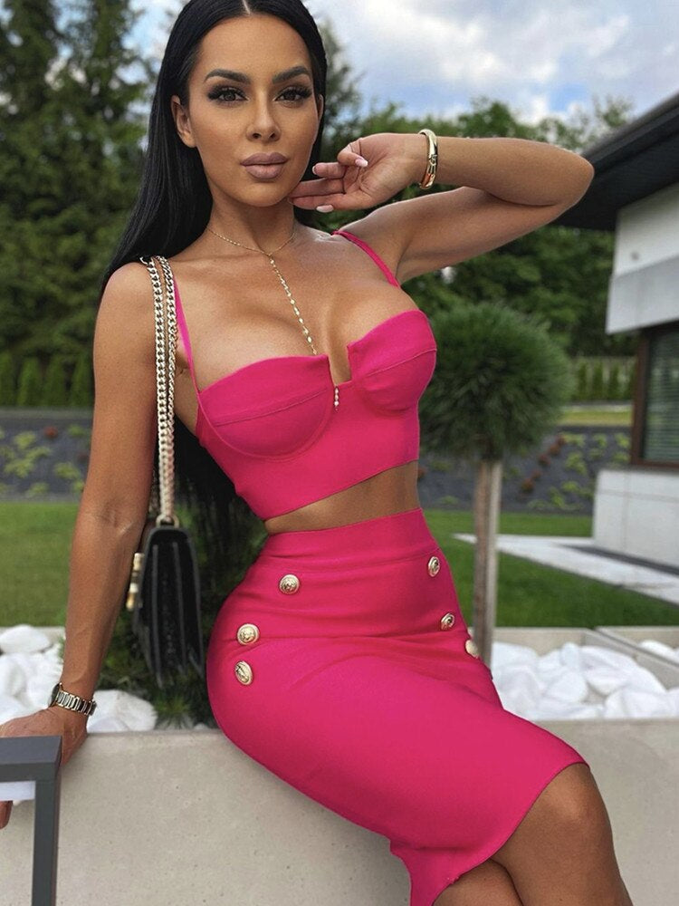 Sima Pink Set (2 Piece Set)