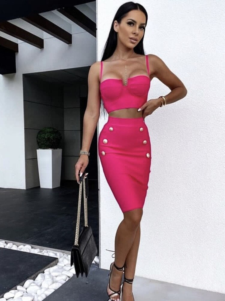 Sima Pink Set (2 Piece Set)