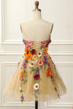 Lucy - 3D Multi Floral Dress