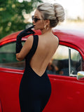 Backless Goddess Dress