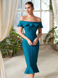 Highest Love Turquoise Bandage Dress