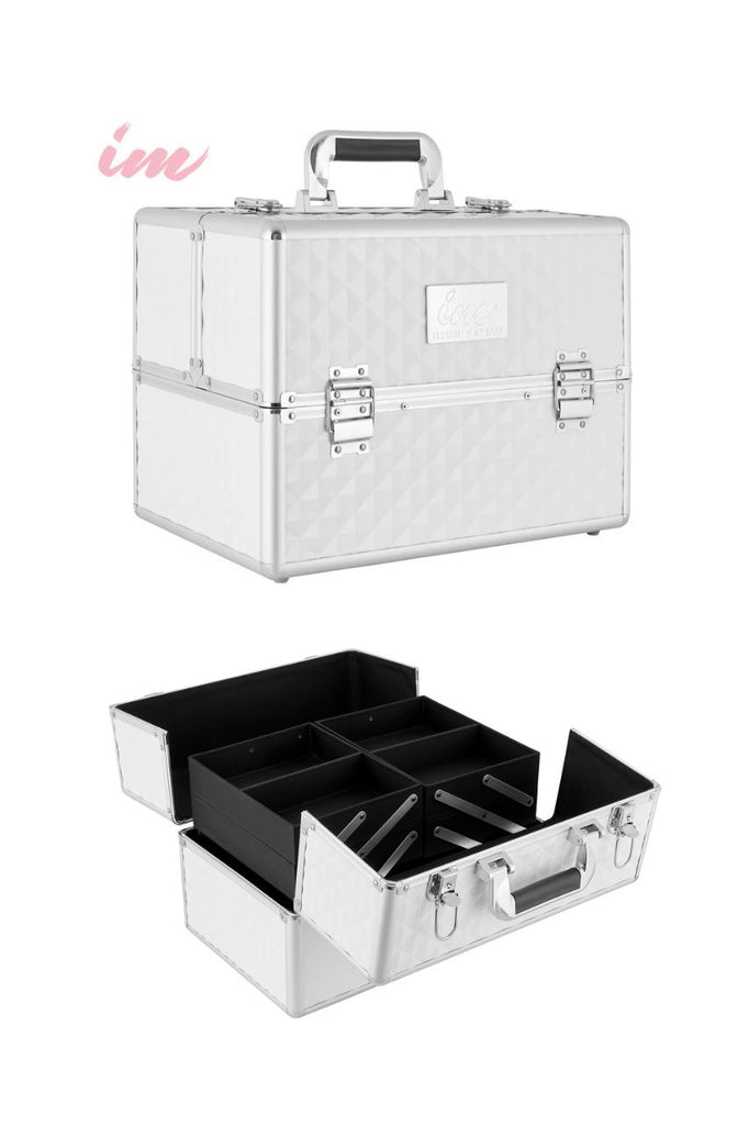 Beauty Case - White/Silver