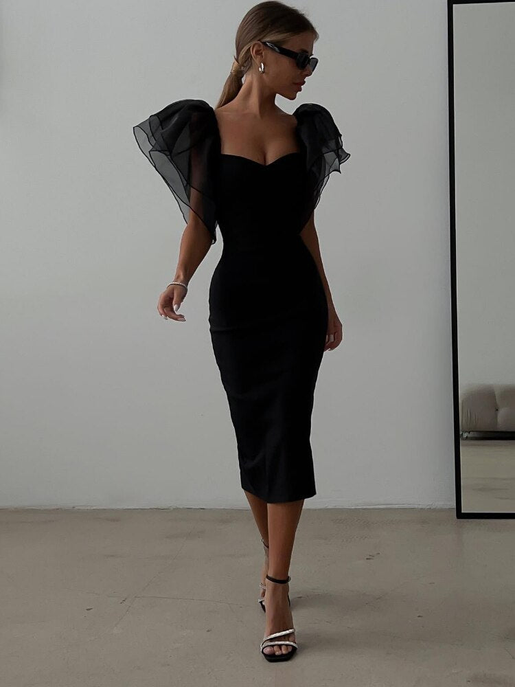 Grace Dress (Black) LORETA Grace Dress (Black) LORETA