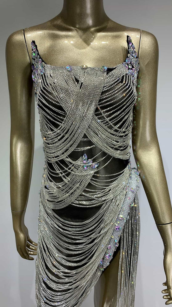 Crystal Smoked Dress
