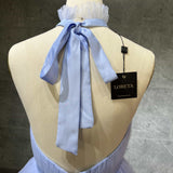 Soft Petal Tulle Dress (Sky Blue)