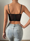 Midnight Seduction Lace Corset