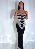 Lana Crystal Dress (Maxi)