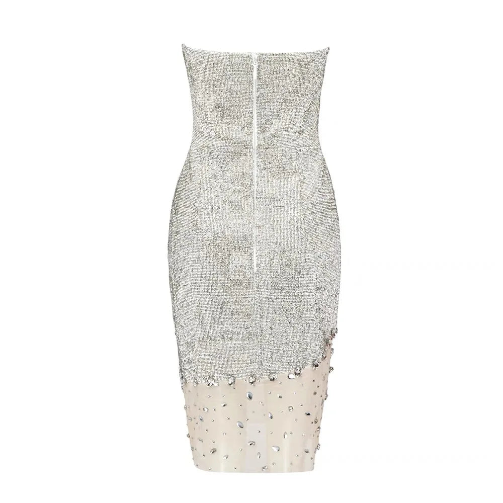 Crystal Cement  Dress