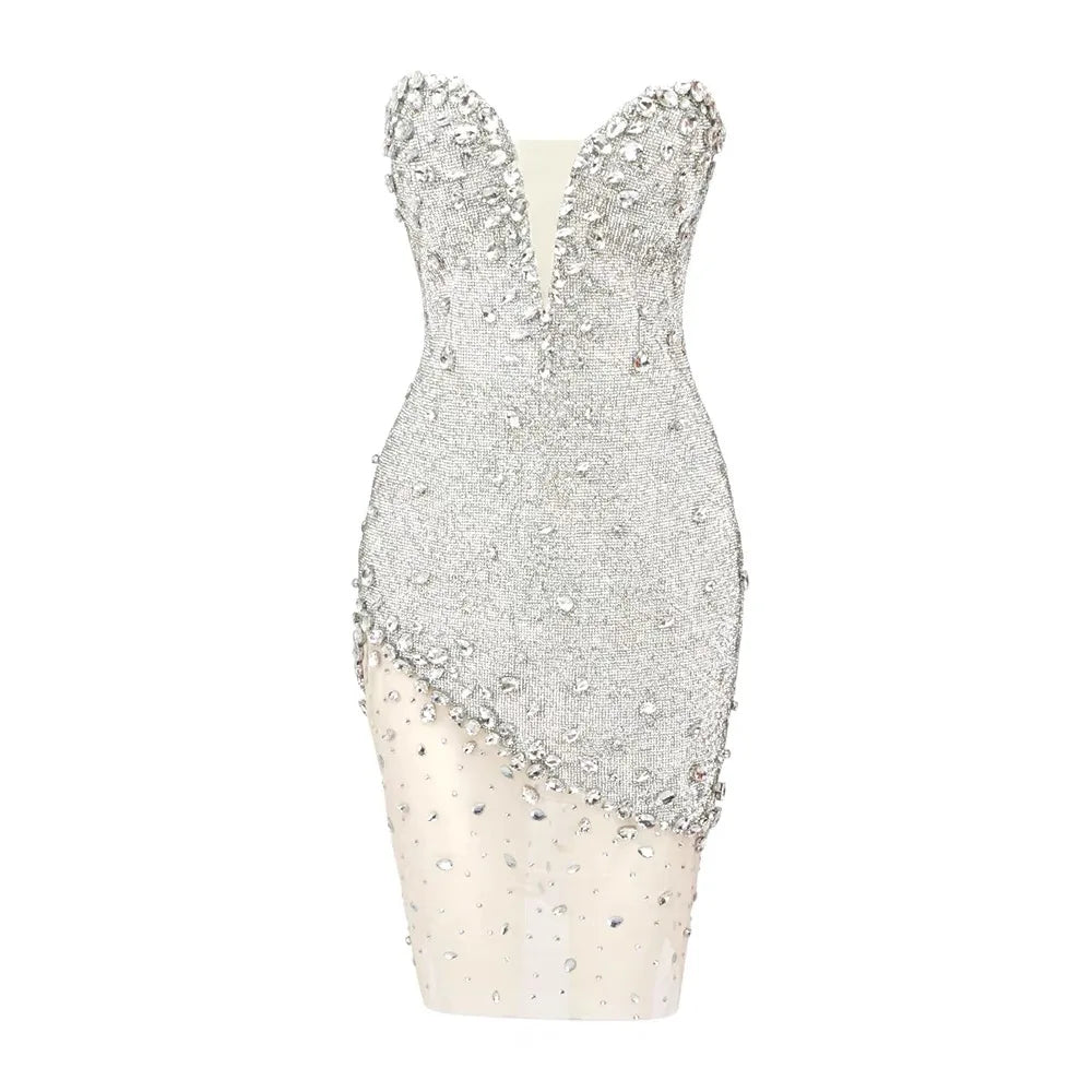 Crystal Cement  Dress