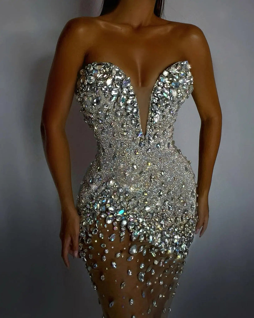 Crystal Cement  Dress