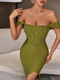 Sumal Green Dress