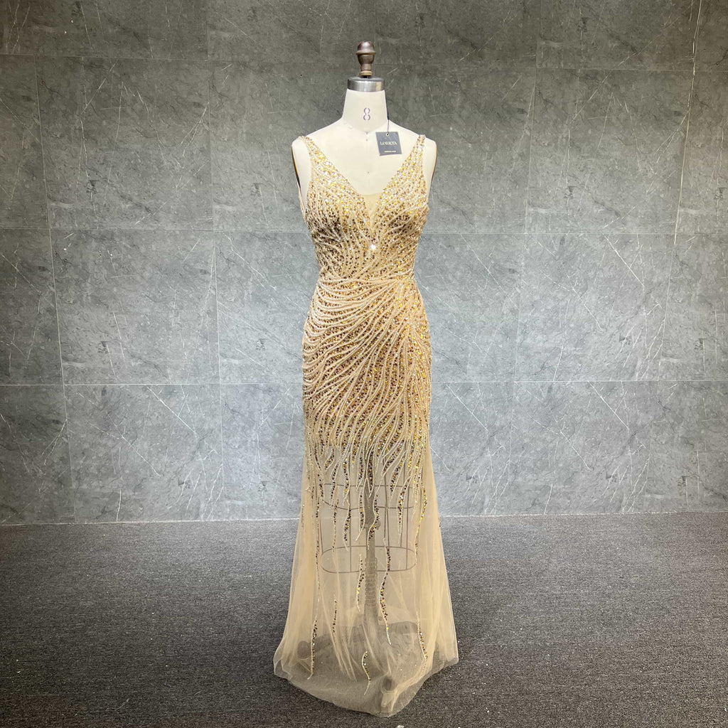 Gilded Gold Dress