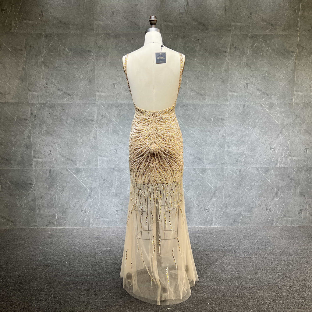 Gilded Gold Dress