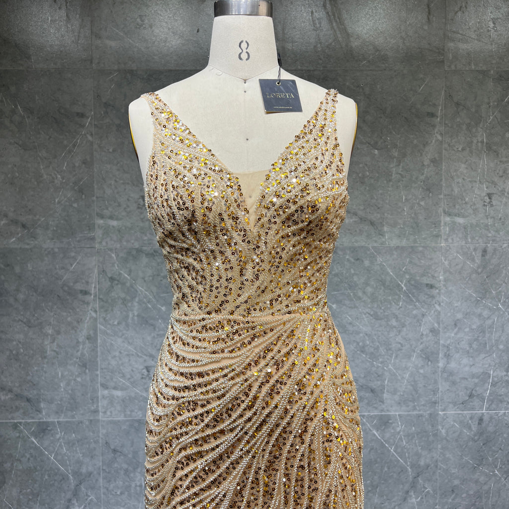 Gilded Gold Dress