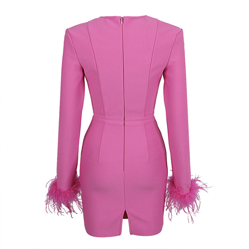 Flamingo Pink Dress