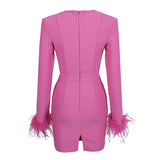 Flamingo Pink Dress