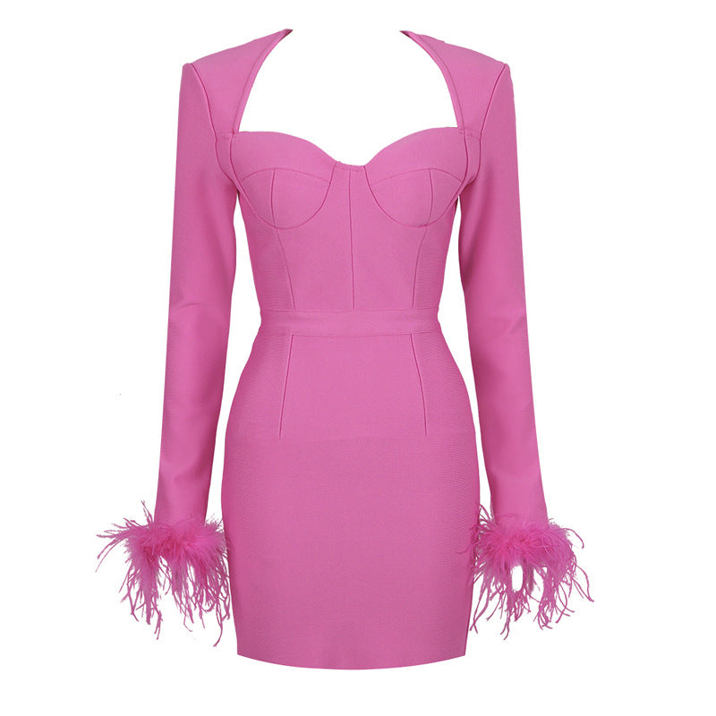 Flamingo Pink Dress