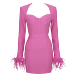 Flamingo Pink Dress