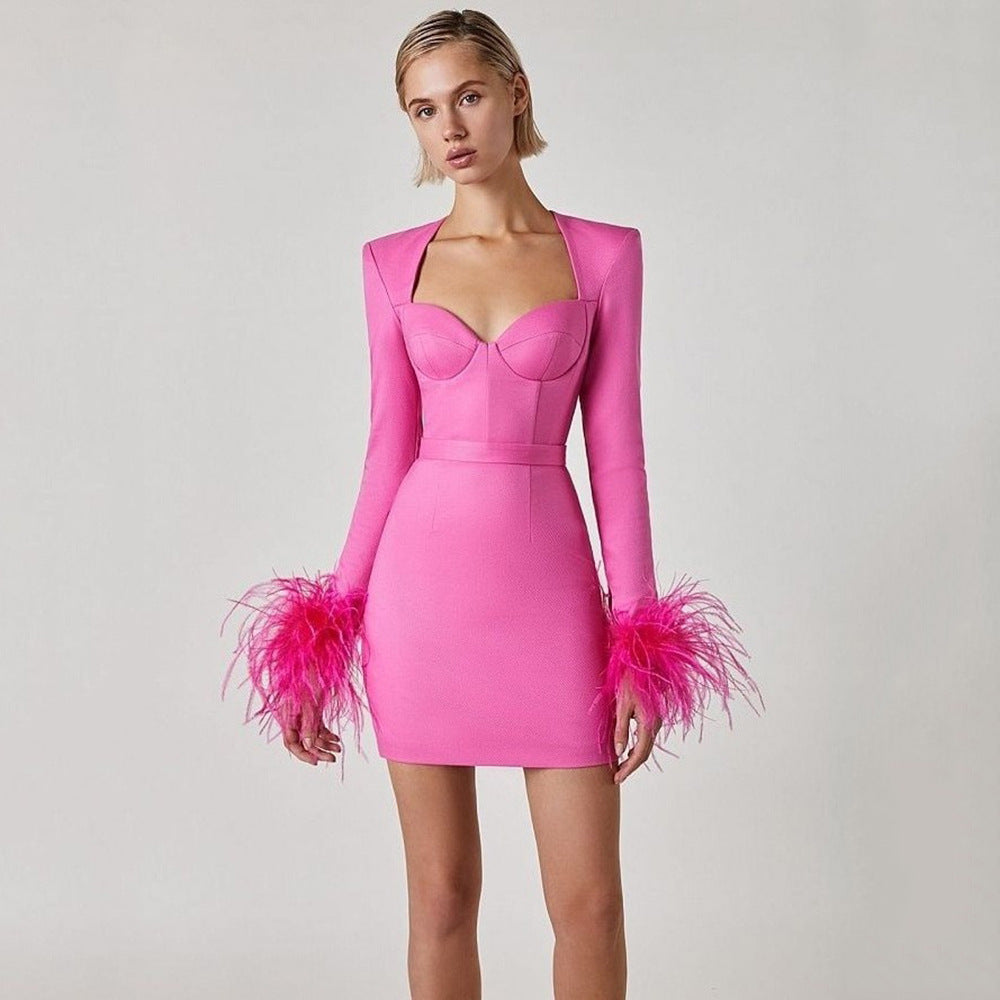 Flamingo Pink Dress