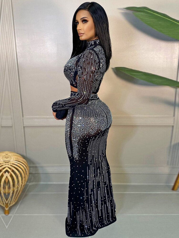 Crystal 2 piece outfit clearance