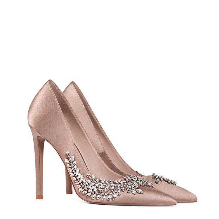 Blushing Gemstone Heels (Blush)
