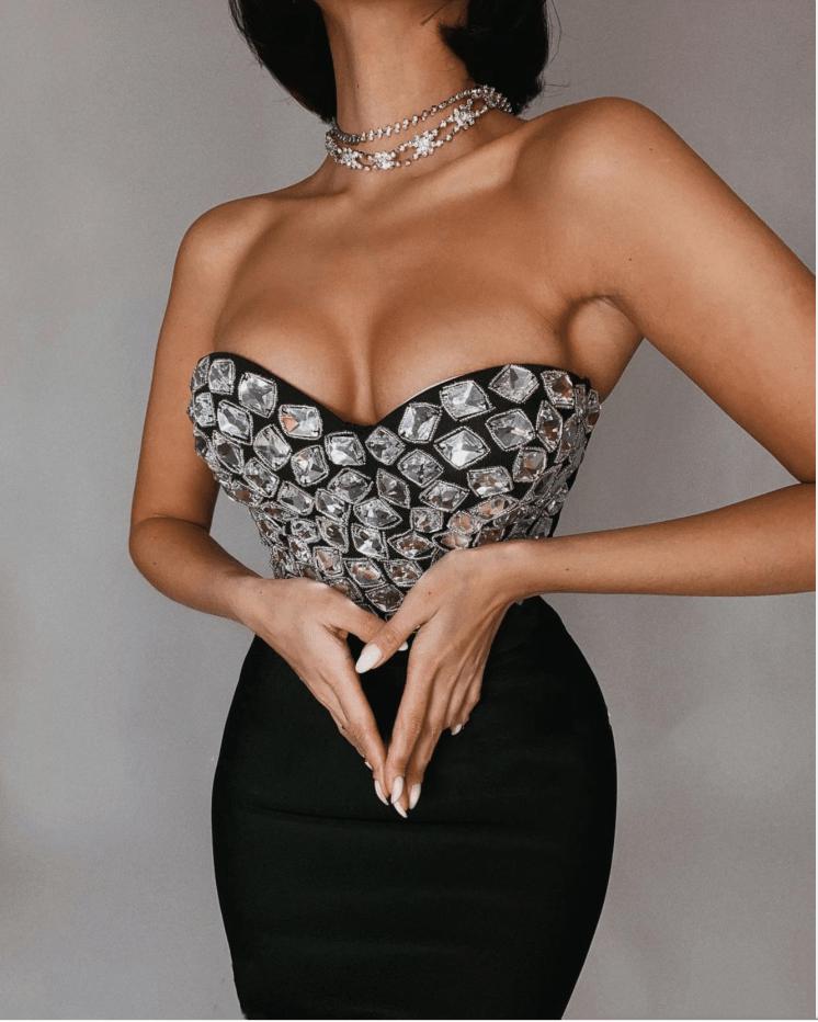 Kisses - 2 Piece Set (Black)