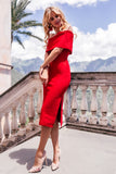 Trix Dress | Red