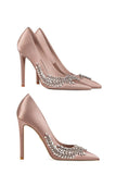 Blushing Gemstone Heels (Blush)
