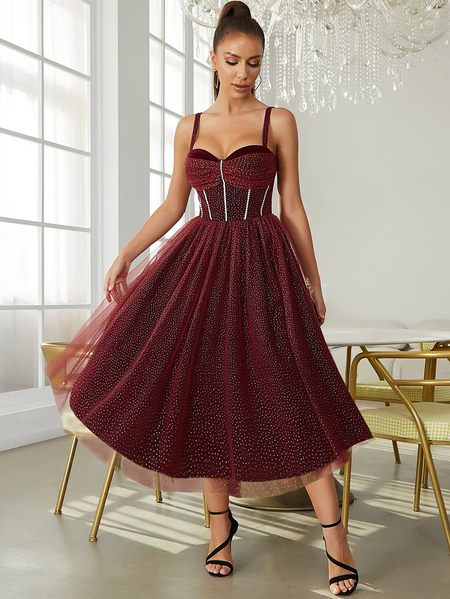 One wish burgundy deals lace midi dress