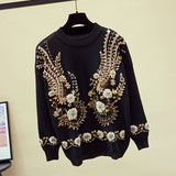 Sequinned & Beaded Tracksuit (2 Piece Set)
