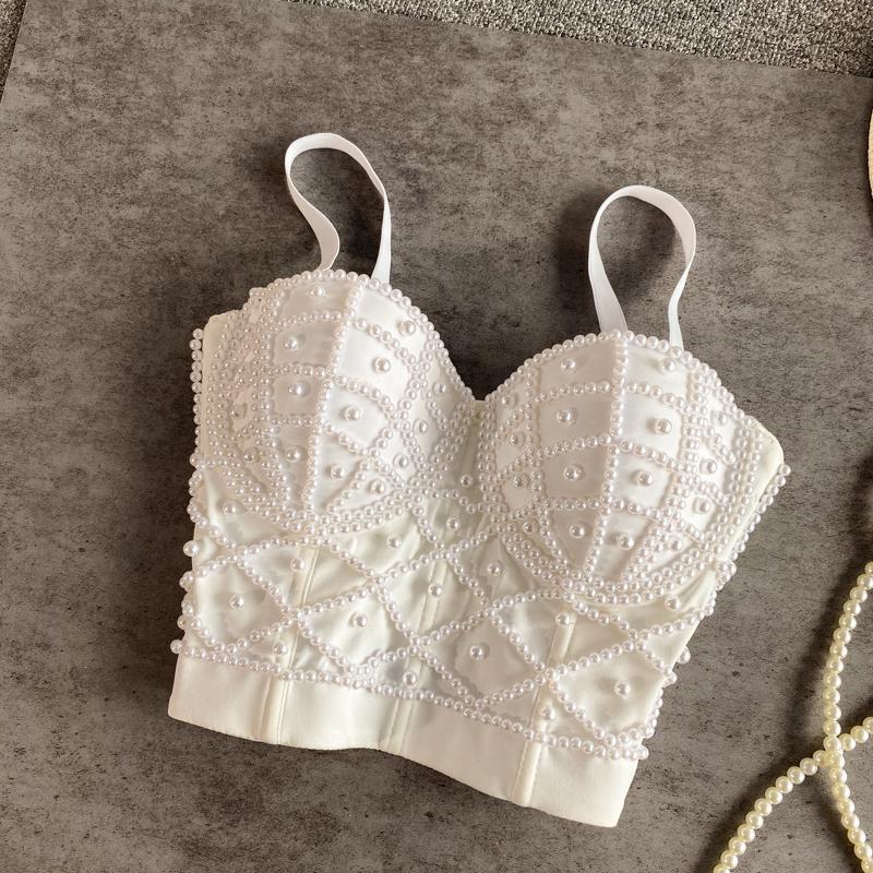Pearl Bustier Corset Top