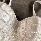 Pearl Bustier Corset Top