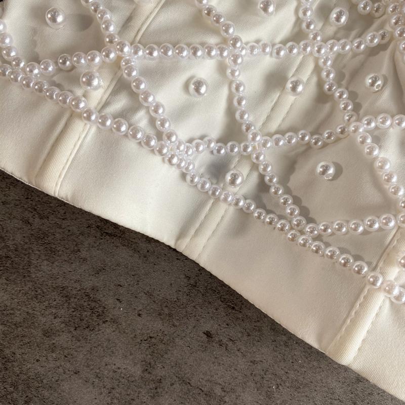 Pearl Bustier Corset Top