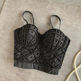 Pearl Bustier Corset Top