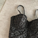 Pearl Bustier Corset Top