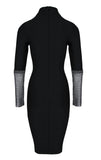 Masha Crystal Mesh Dress